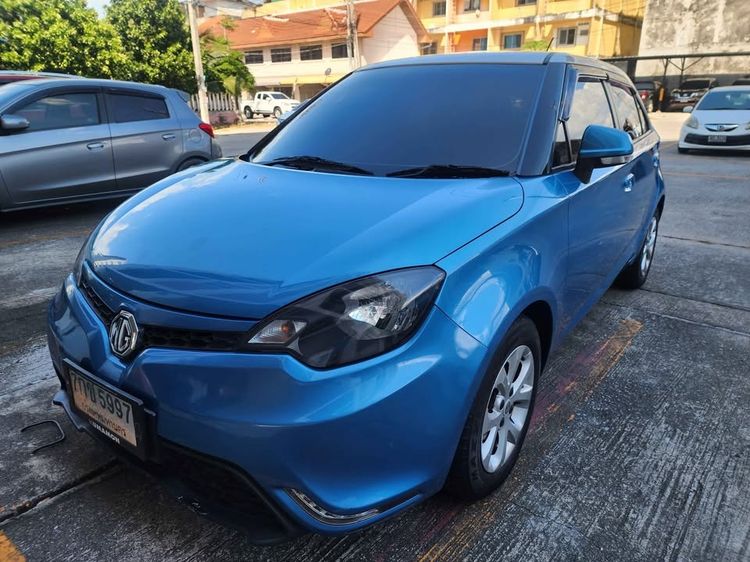 MG MG3 2018 1.5 X Sedan เบนซิน ไม่ติดแก๊ส เกียร์อัตโนมัติ ฟ้า รูปที่ 2