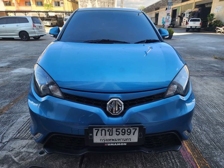 รถ MG MG3 1.5 X สี ฟ้า