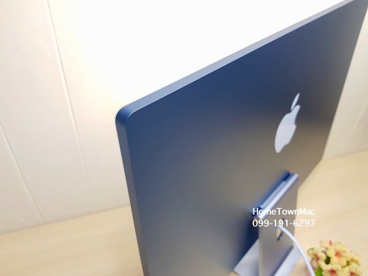 iMac (Retina 4.5K 24-inch, 2024) M4 8-Core CPU 8-Core GPU SSD 256Gb Ram 16Gb สีฟ้า ครบกล่อง มีประกัน รูปที่ 6