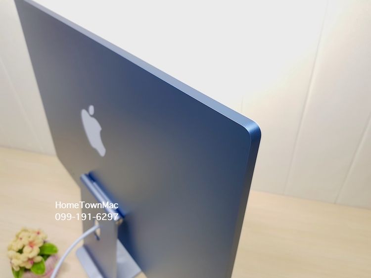 iMac (Retina 4.5K 24-inch, 2024) M4 8-Core CPU 8-Core GPU SSD 256Gb Ram 16Gb สีฟ้า ครบกล่อง มีประกัน รูปที่ 7
