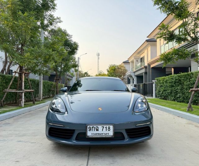Porsche 718 2017 2.0 Cayman Sedan เบนซิน เกียร์อัตโนมัติ เทา รูปที่ 3
