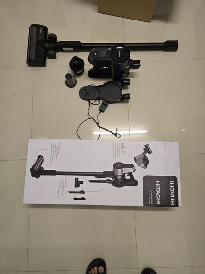 Hitachi ฮิตาชิ เครื่องดูดฝุ่น ชนิดไร้สาย 25.2 โวลต์ 100 Airwatt Cordless Stick Vacuum Cleaner รุ่น PV-X100N