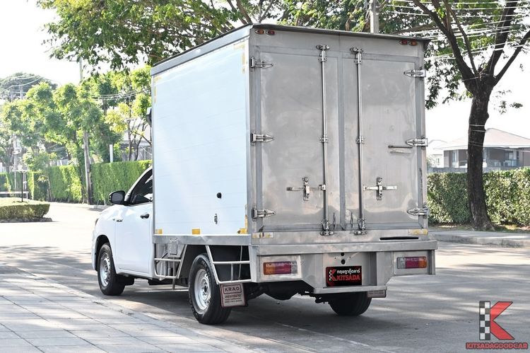 Toyota Hilux Revo 2021 2.4 Entry Pickup ดีเซล ไม่ติดแก๊ส เกียร์ธรรมดา ขาว รูปที่ 3