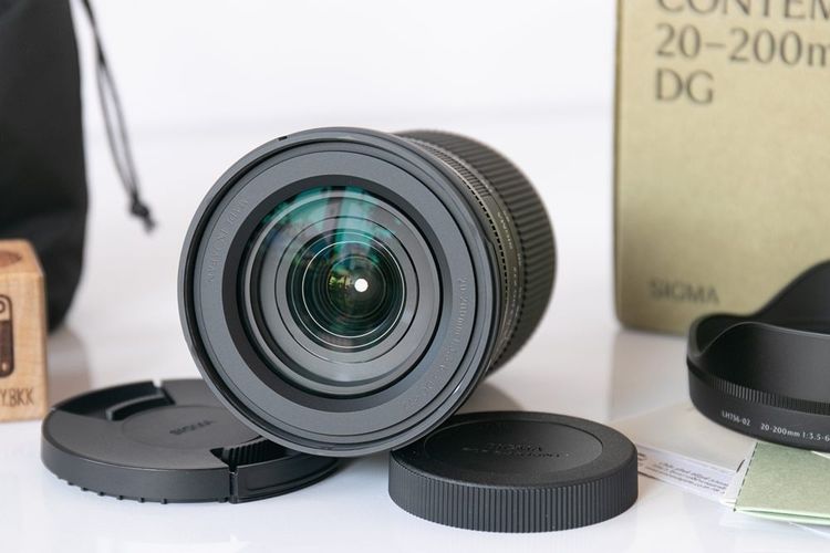 Sigma 20-200mm F3.5-6.3 DG E-Mount สภาพสวย ประกันศูนย์ยาวๆ รูปที่ 5