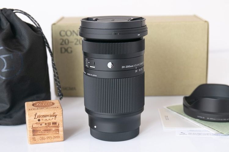 Sigma 20-200mm F3.5-6.3 DG E-Mount สภาพสวย ประกันศูนย์ยาวๆ รูปที่ 3