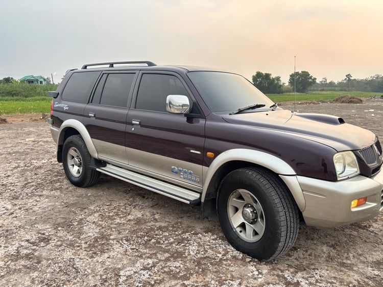 Mitsubishi Strada G Wagon 2003 2.8 GLS 4WD Van ดีเซล เกียร์อัตโนมัติ แดง รูปที่ 3