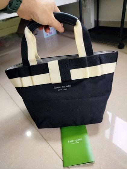 ไม่ระบุ ดำ ผ้า กระเป๋า kate spade แท้ มือสอง