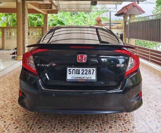 Honda Civic 2016 1.5 Turbo RS Sedan เบนซิน ไม่ติดแก๊ส เกียร์อัตโนมัติ ดำ รูปที่ 3