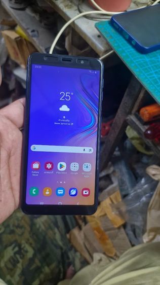  ถูกๆดีๆ samsung a7 แรม4 android 10 สวยๆแอพธนาคารใช้ได้