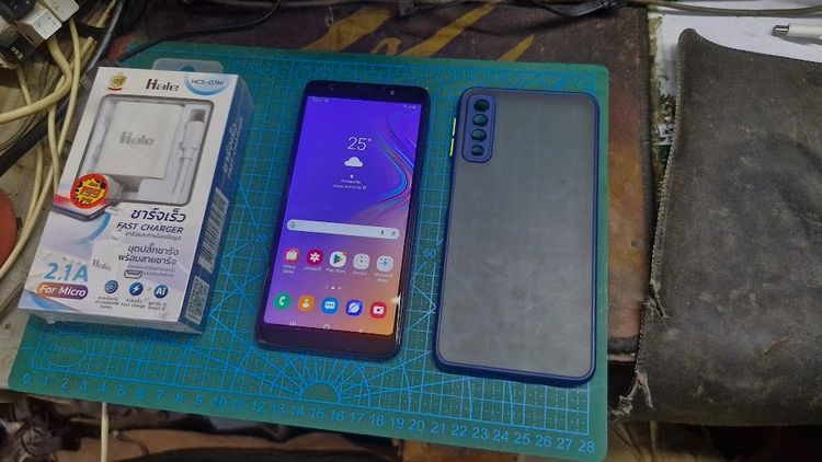  ถูกๆดีๆ samsung a7 แรม4 android 10 สวยๆแอพธนาคารใช้ได้ รูปที่ 5