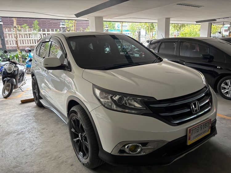 รถ Honda CR-V 2.4 EL 4WD สี ขาว
