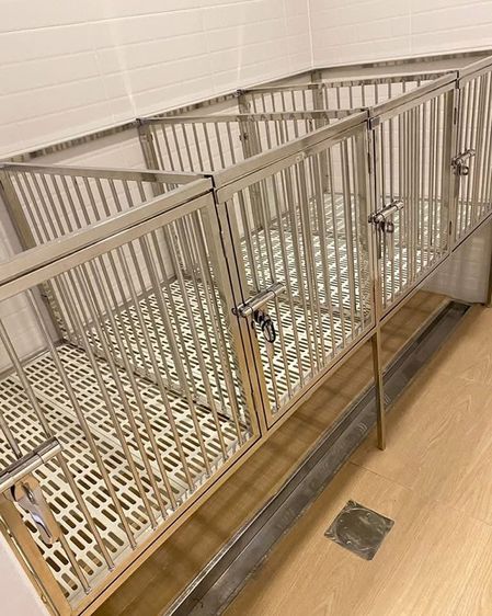 คอกสแตนเลสเกรด304 สามารถถอดประกอบได้