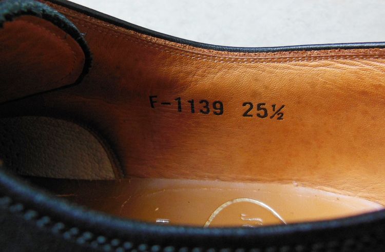 รองเท้า Scotch Grain Wales  No. 89 U-Tip EEE 👞ทรง U-Tip คลาสสิก ใส่ได้ทั้งทำงานและวันทั่วไป รูปที่ 9