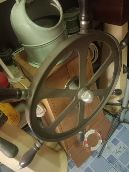 พวงมาลัยเรือพร้อมแท่นจำลอง รูปที่ 5