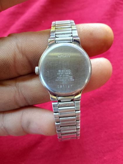 เงิน สแตนเลส นาฬิกาข้อมือ Seiko