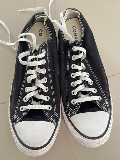 ดำ ผ้าใบ รองเท้าผ้าใบ UK 9.5 | EU 44 | US 10 Converse 