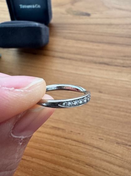 Tiffany and Co. Harmony Platinum Diamond Ring รูปที่ 5