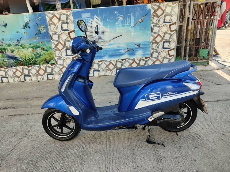 🛵ยังไงก็ขาย Grand filano ปี 60 เครื่องดี สีสวย สตาร์ทมือ เล่มชุดโอนครบ+เปลี่ยนถ่ายน้ำมันเครื่องฟรี ส่งฟร30กิโล รูปที่ 2