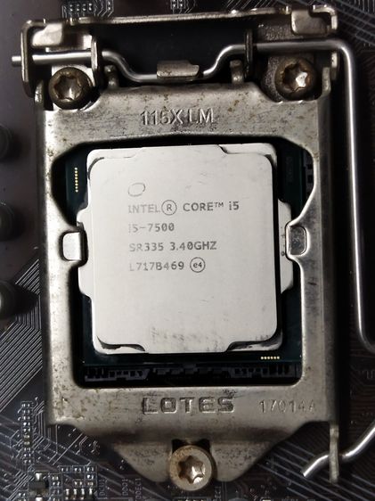 i5-7500 ๑3.8ghz 4c 4t การ์ดจอในตัวhd630 ๑ 350mhz พร้อม GIGABYTE รุ่น ga-b250m-hd3 ซิ้งลม แผ่นปิดหลัง  มีเก็บปลายทาง รูปที่ 2