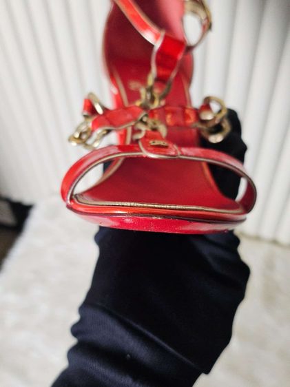 รองเท้า Chanel high heel size 38C  สภาพสวยใช้ รูปที่ 2