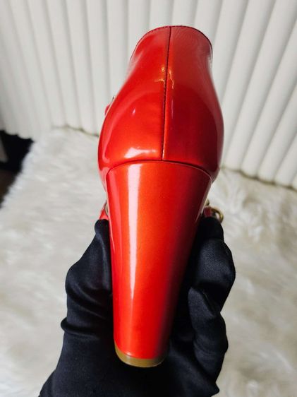 รองเท้า Chanel high heel size 38C  สภาพสวยใช้ รูปที่ 6