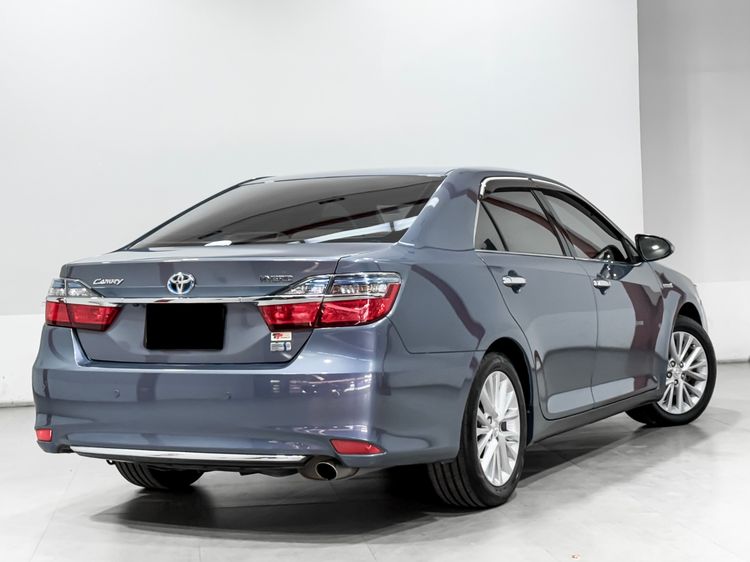 Toyota Camry 2015 2.5 Hybrid Premium Sedan ไฮบริด เกียร์อัตโนมัติ เทา รูปที่ 4