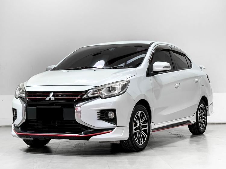 รถ Mitsubishi Attrage 1.2 GLS LTD สี ขาว