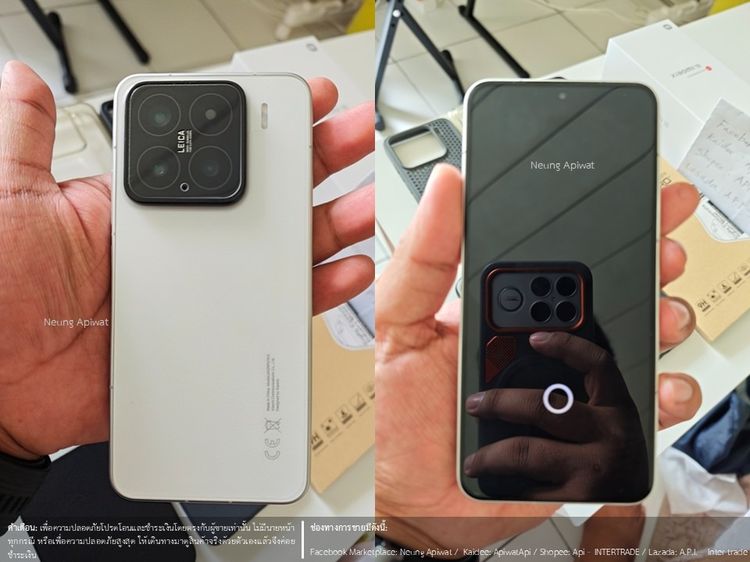 ขาย Xiaomi 15 (5G) White 12-512 Flagship ตัวเล็ก กล้องLeica สภาพสวย ประกันศูนย์ไทยถึง 04-2027 รูปที่ 3