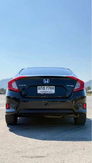 Honda Civic 2019 1.8 EL i-VTEC Sedan เบนซิน ไม่ติดแก๊ส เกียร์อัตโนมัติ ดำ รูปที่ 4