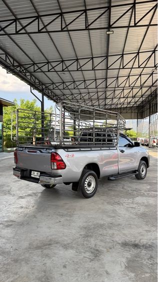 Toyota Hilux Revo 2018 2.8 J 4WD Pickup ดีเซล ไม่ติดแก๊ส เกียร์ธรรมดา เทา รูปที่ 3