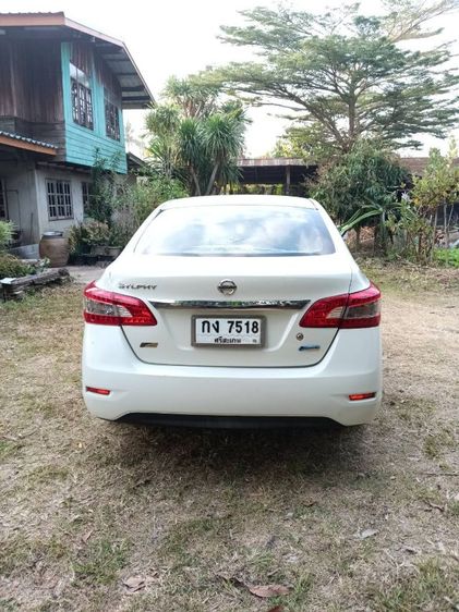 Nissan Sylphy 2012 1.6 E Sedan เบนซิน เกียร์ธรรมดา ขาว รูปที่ 4