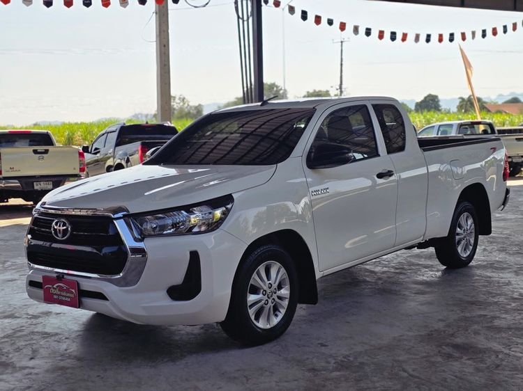 Toyota Hilux Revo 2022 2.4 Z Edition Entry Pickup ดีเซล ไม่ติดแก๊ส เกียร์ธรรมดา ขาว รูปที่ 2