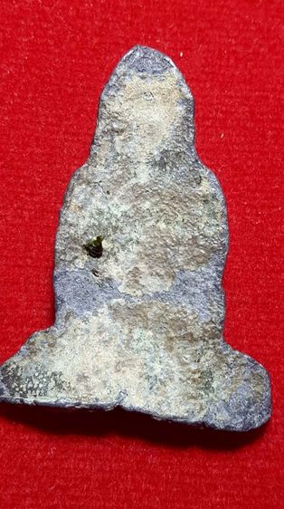 พระรวงอู่ทองผมหวี เนื้อชินเงิน กรุวัดเขาพนมเพลิง รูปที่ 2