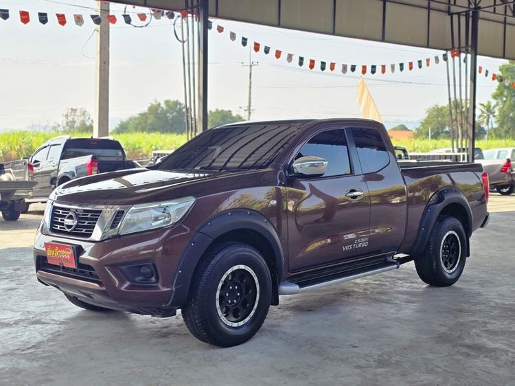 Nissan Navara 2018 2.5 E Pickup ดีเซล ไม่ติดแก๊ส เกียร์ธรรมดา น้ำตาล รูปที่ 2
