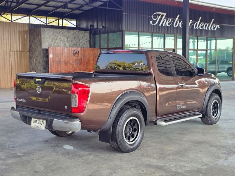 Nissan Navara 2018 2.5 E Pickup ดีเซล ไม่ติดแก๊ส เกียร์ธรรมดา น้ำตาล รูปที่ 4