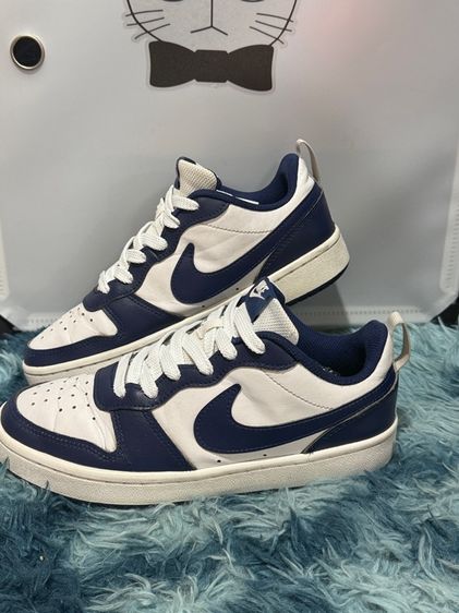 รองเท้าผ้าใบ ขาว หนัง PU UK 5.5 | EU 38 2/3 | US 7 Nike รองเท้า