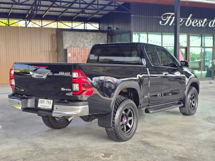 Toyota Hilux Revo 2020 2.4 E Prerunner Pickup ดีเซล ไม่ติดแก๊ส เกียร์ธรรมดา ดำ รูปที่ 4
