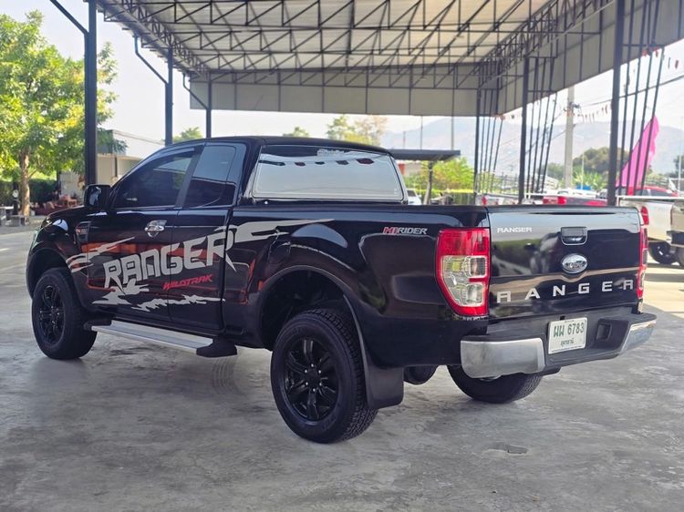 Ford Ranger 2018 2.2 Hi-Rider XLT Pickup ดีเซล ไม่ติดแก๊ส เกียร์ธรรมดา ดำ รูปที่ 3