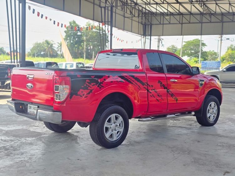 Ford Ranger 2013 2.2 Hi-Rider XLT Pickup ดีเซล ไม่ติดแก๊ส เกียร์ธรรมดา แดง รูปที่ 3