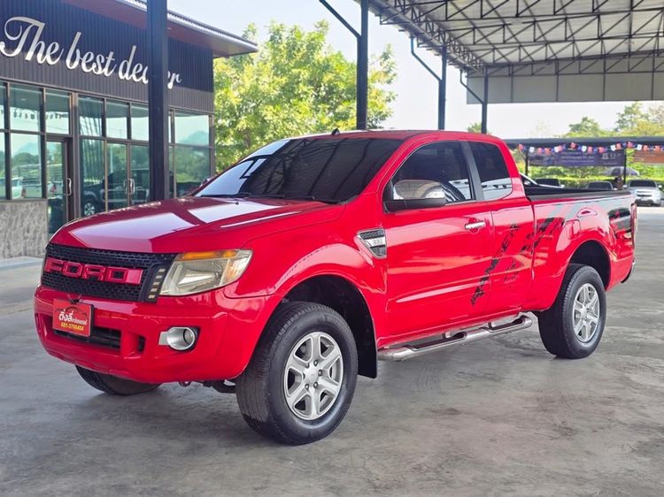 รถ Ford Ranger 2.2 Hi-Rider XLT สี แดง