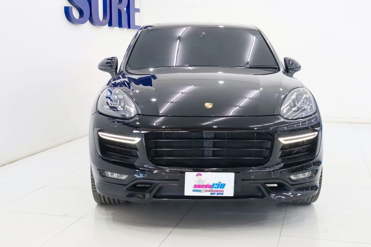Porsche Cayenne 2015 3.0 S E-Hybrid 4WD Utility-car ไฮบริด ไม่ติดแก๊ส เกียร์อัตโนมัติ ดำ รูปที่ 2