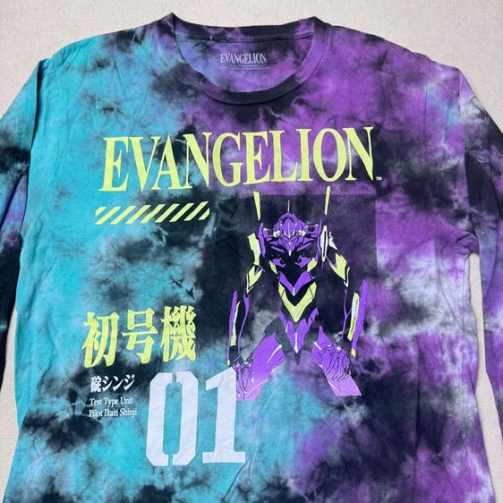เสื้อยืดแขนยาว Evangelion Size S รูปที่ 2