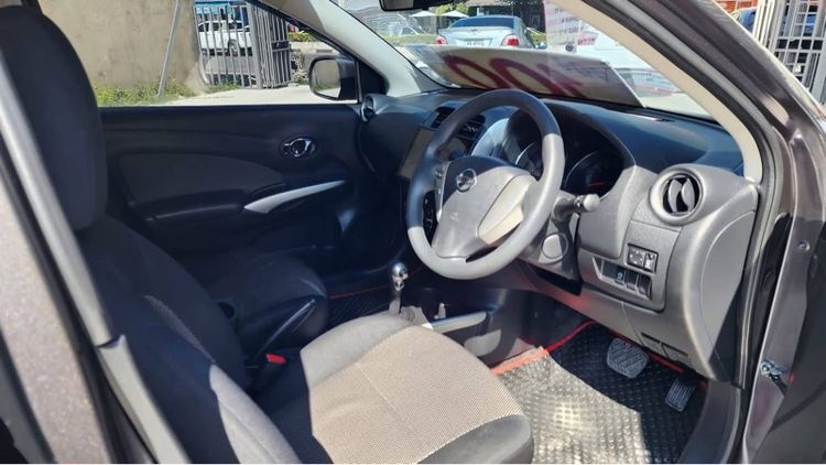 Nissan Almera 2015 1.2 VL Sedan เบนซิน ไม่ติดแก๊ส เกียร์อัตโนมัติ เทา รูปที่ 4