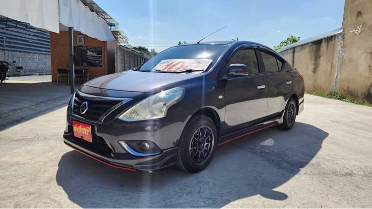 Nissan Almera 2015 1.2 VL Sedan เบนซิน ไม่ติดแก๊ส เกียร์อัตโนมัติ เทา รูปที่ 3