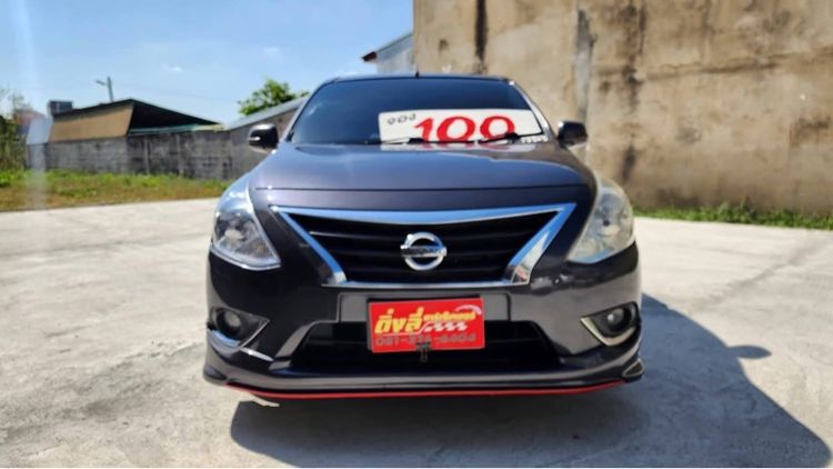 Nissan Almera 2015 1.2 VL Sedan เบนซิน ไม่ติดแก๊ส เกียร์อัตโนมัติ เทา รูปที่ 2