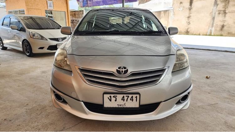 Toyota Vios 2011 1.2 E Sedan เบนซิน ไม่ติดแก๊ส เกียร์อัตโนมัติ เทา รูปที่ 2