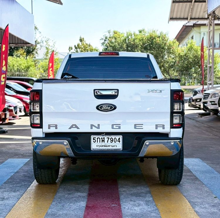 Ford Ranger 2018 2.2 Hi-Rider XLT Pickup ดีเซล ไม่ติดแก๊ส เกียร์อัตโนมัติ ขาว รูปที่ 4