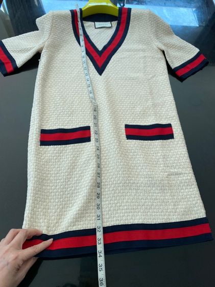 กุชชี่เดรส สภาพใหม่เอี่ยม เนื้อผ้าดีมาก รูปที่ 8