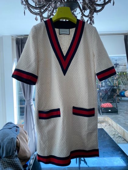 กุชชี่เดรส สภาพใหม่เอี่ยม เนื้อผ้าดีมาก รูปที่ 2