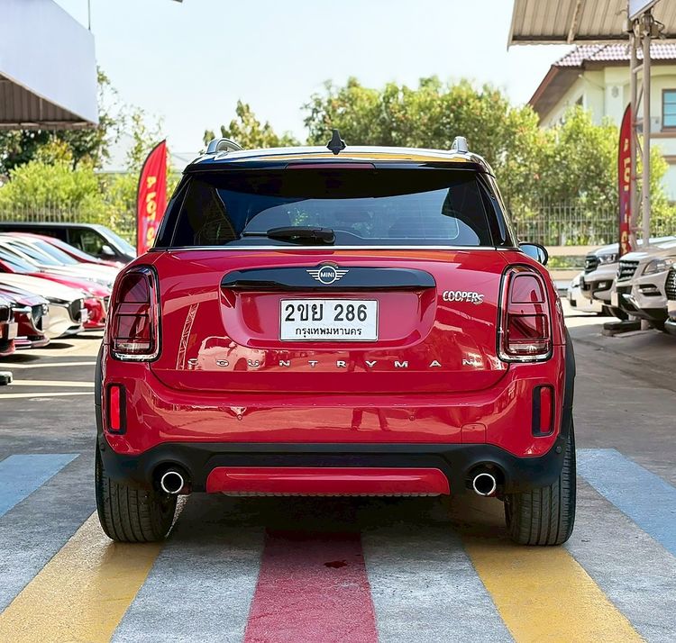 Mini COUNTRYMAN 2021 2.0 S Sedan เบนซิน ไม่ติดแก๊ส เกียร์อัตโนมัติ แดง รูปที่ 4